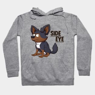 Side Eye Meme - Chihuahua Dog Hoodie